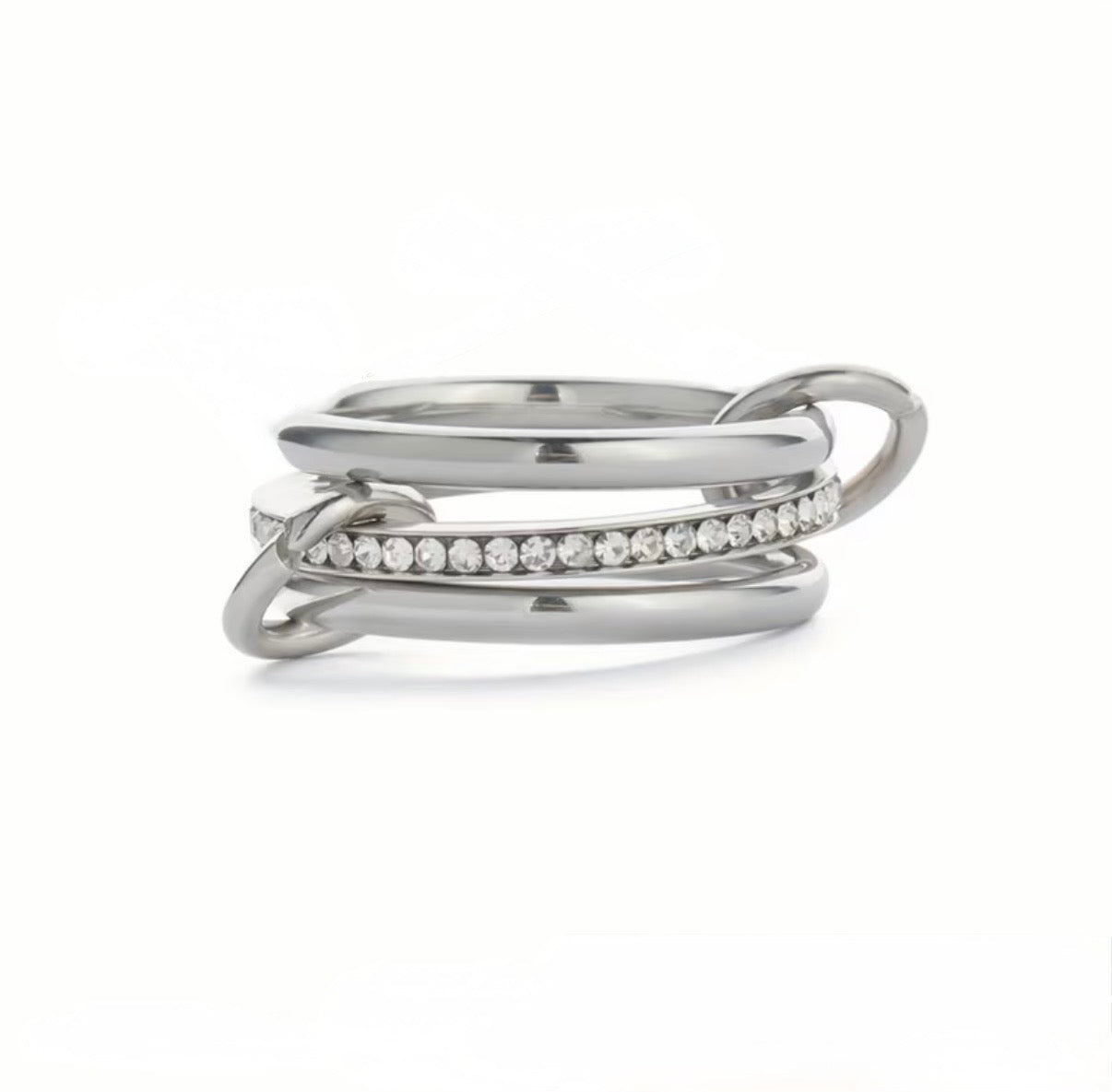Triple link ring