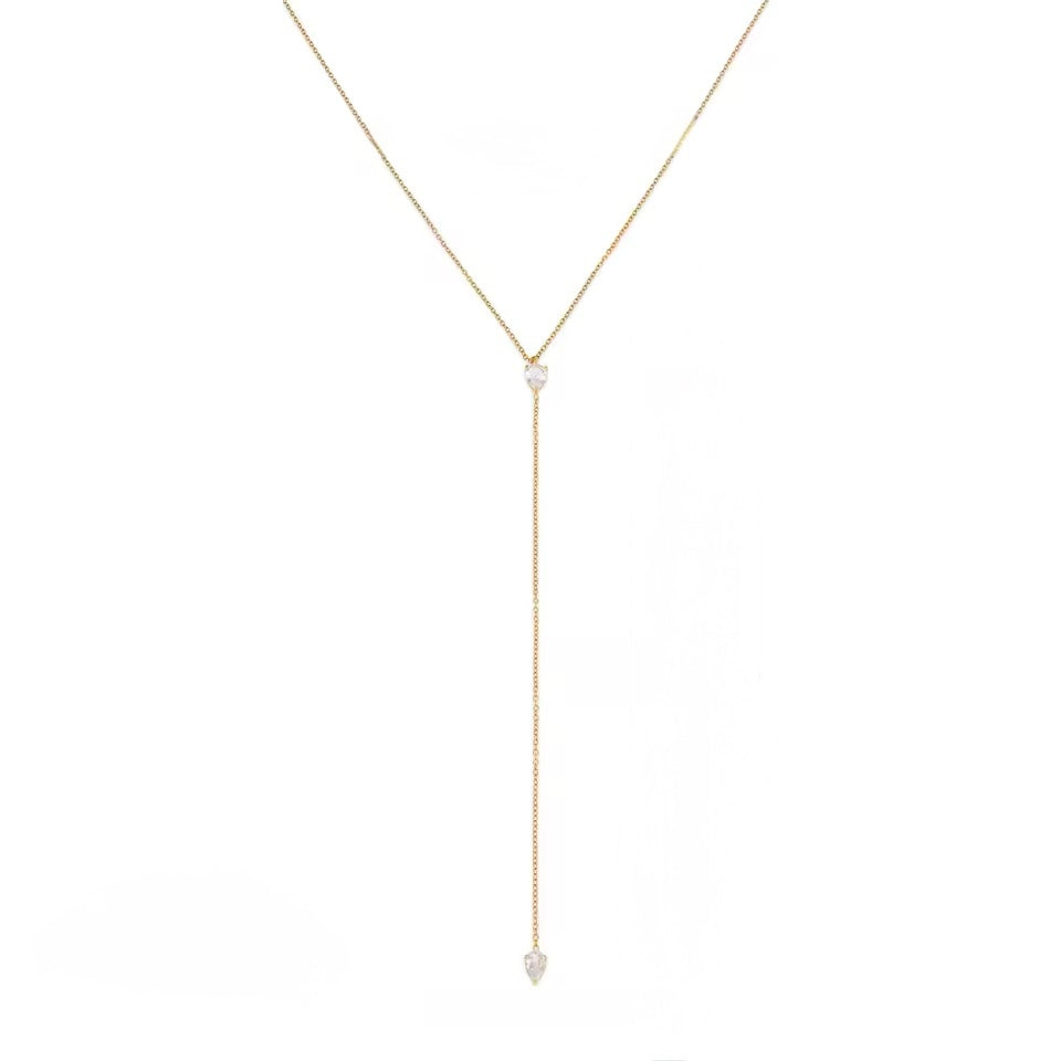 Elegant long necklace